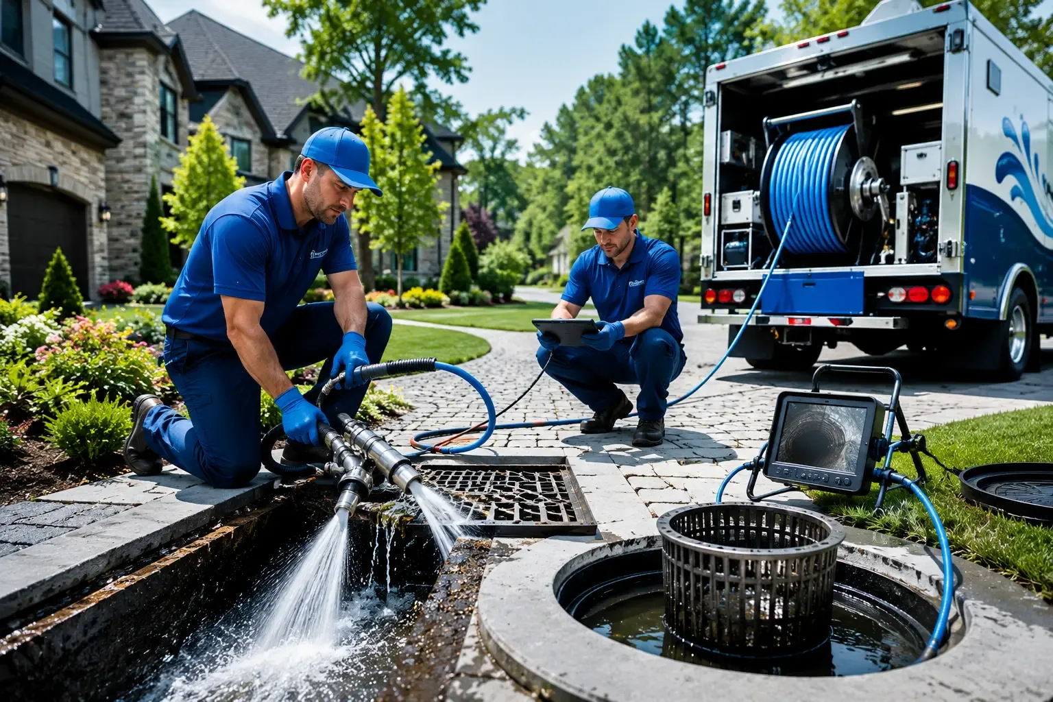 Local outdoor drain cleaning professionals in Christiansburg, VA